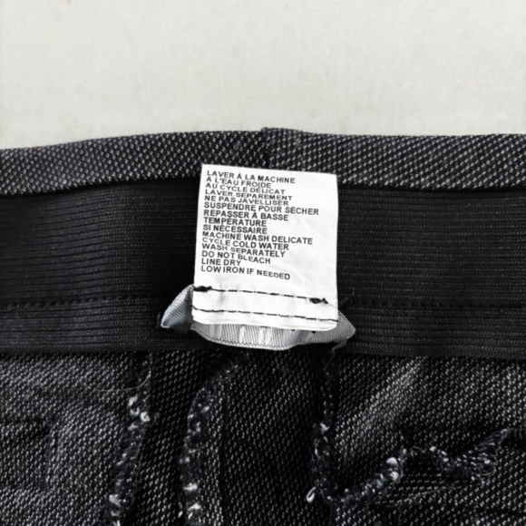 Tribal Fia Mid‎ Rise Curve Hem Pant in Black. Size 12P - Picture 6 of 8